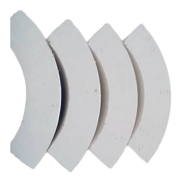 Non Asbestos fireproof waterproof oil industry calcium silicate pipe cover