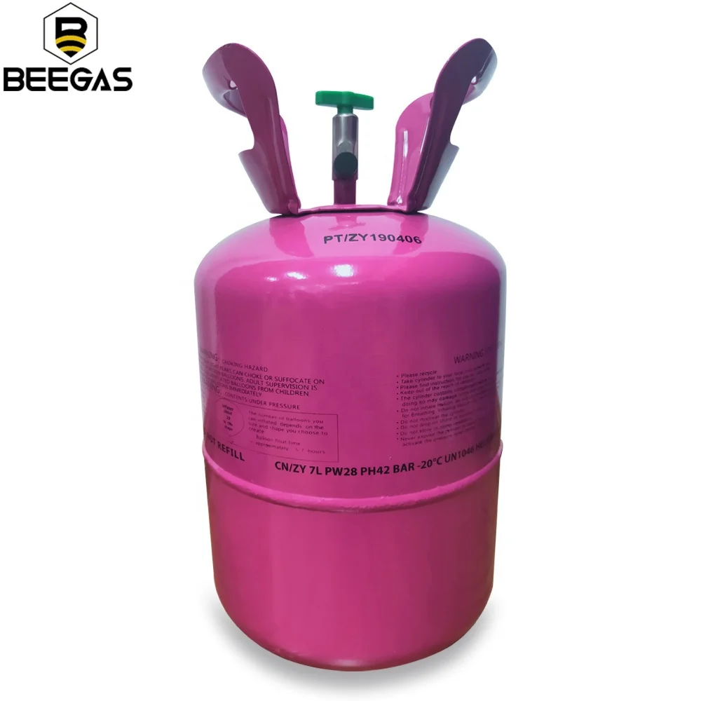 Factory Sale Price 99.9% Purity Helium Gas Cylinder EC-7 Pure Helium Tank