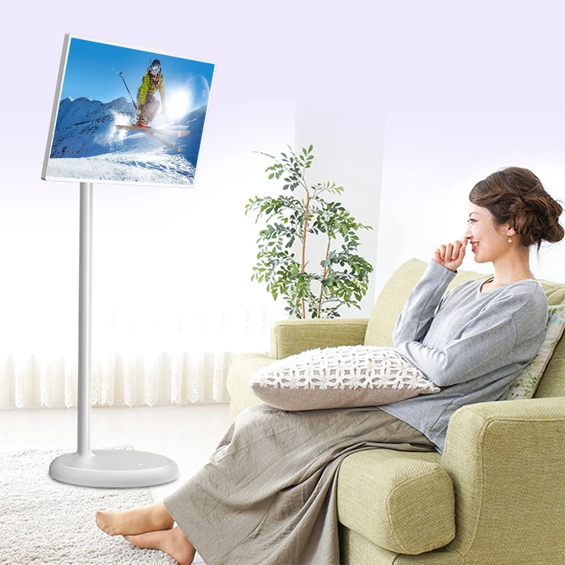 Портативный мобильный Умный Сенсорный Экран Smart Tv Wifi дисплей напольная подставка портативный