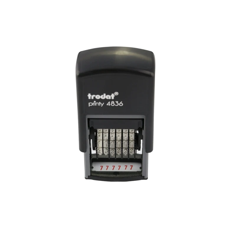 for  trodat  4836 number stamp  size 20*3.8mm 6 digits