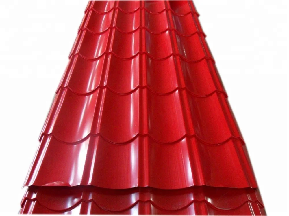 ASTM Standard Prepainted Corrugated Galvalume Steel Roofing Sheets Galvanized Aluminum Color Coating Processing Services