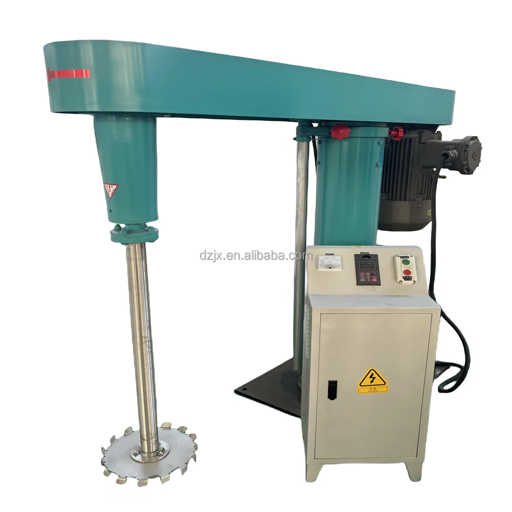 DZJX Industrial 1500L 2 Octyl Cyanoacrylate Eyelash Super Glue Mixer Tank Dispersion Mixing Machine For Ceramics Paint