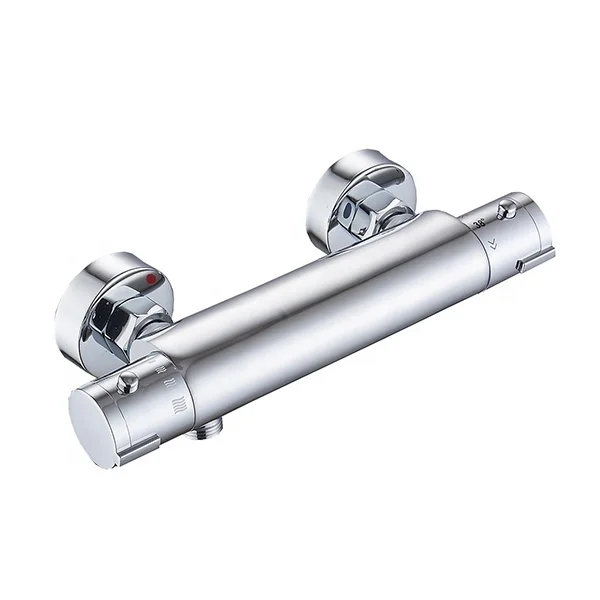 thermostatic bath shower mixer tap wall mounted brass thermostatic shower mixer faucets