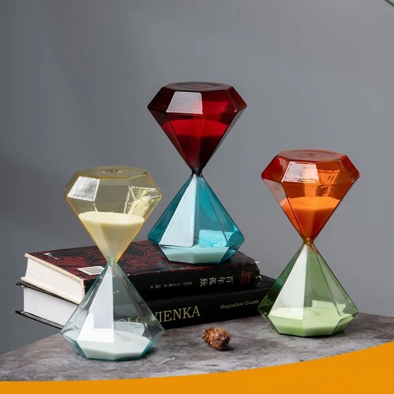 Transparent Glass Hourglass Sandglass Sand Timer Hourglass Minutes Sand Watch Sandglass Timer Watch Clock Kids