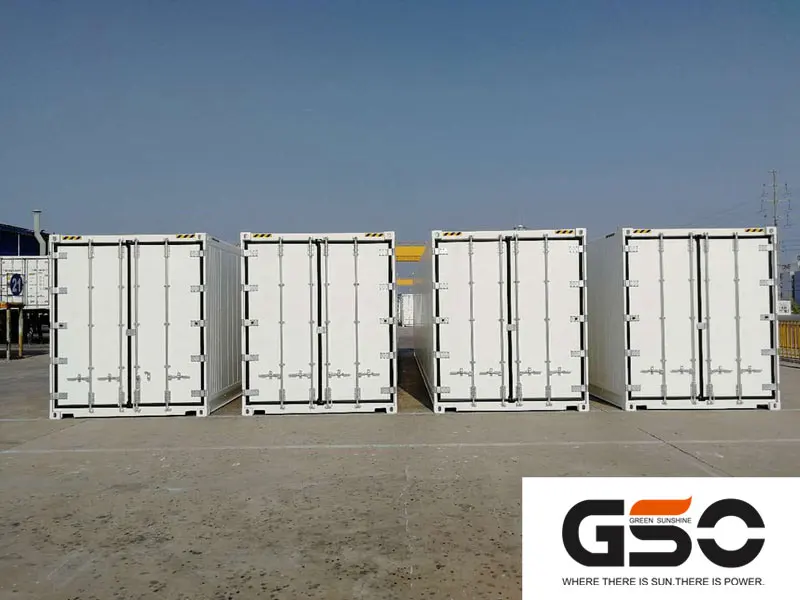 GSO mwh class energy storage 500kw 1mw 2mw 10 mw 40ft containerized solar energy storage container