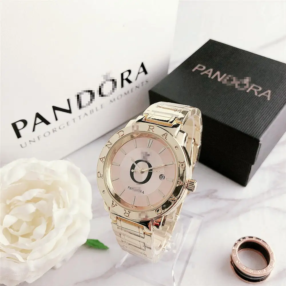 Free shipping [2022] Hot sale high-end colorful fashion trend steel belt watch female simple wild ladies watch