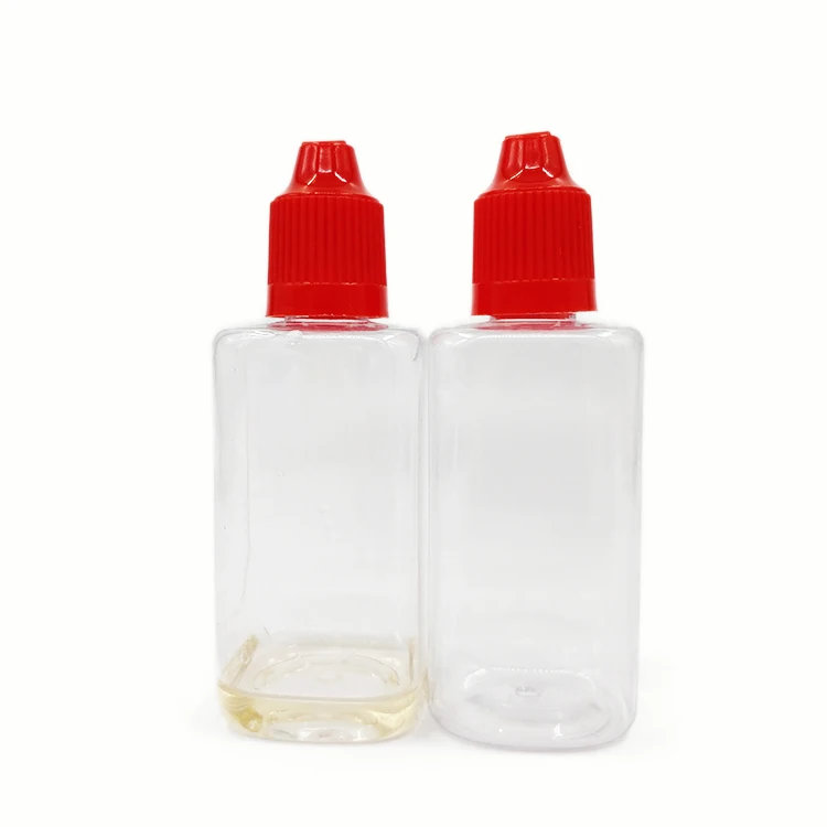  Cuboid переработанная электронная сигарета с большим горлышком 50 мл Пипетка eliquid ejuice pet vape
