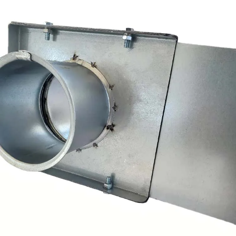 Factory direct wholesale resilient butterfly pneumatic knife manual blast gate valve