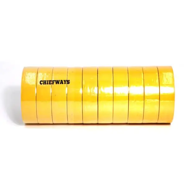 PVC tape insulating adhesive yellow Tape Electrical Tape 10m