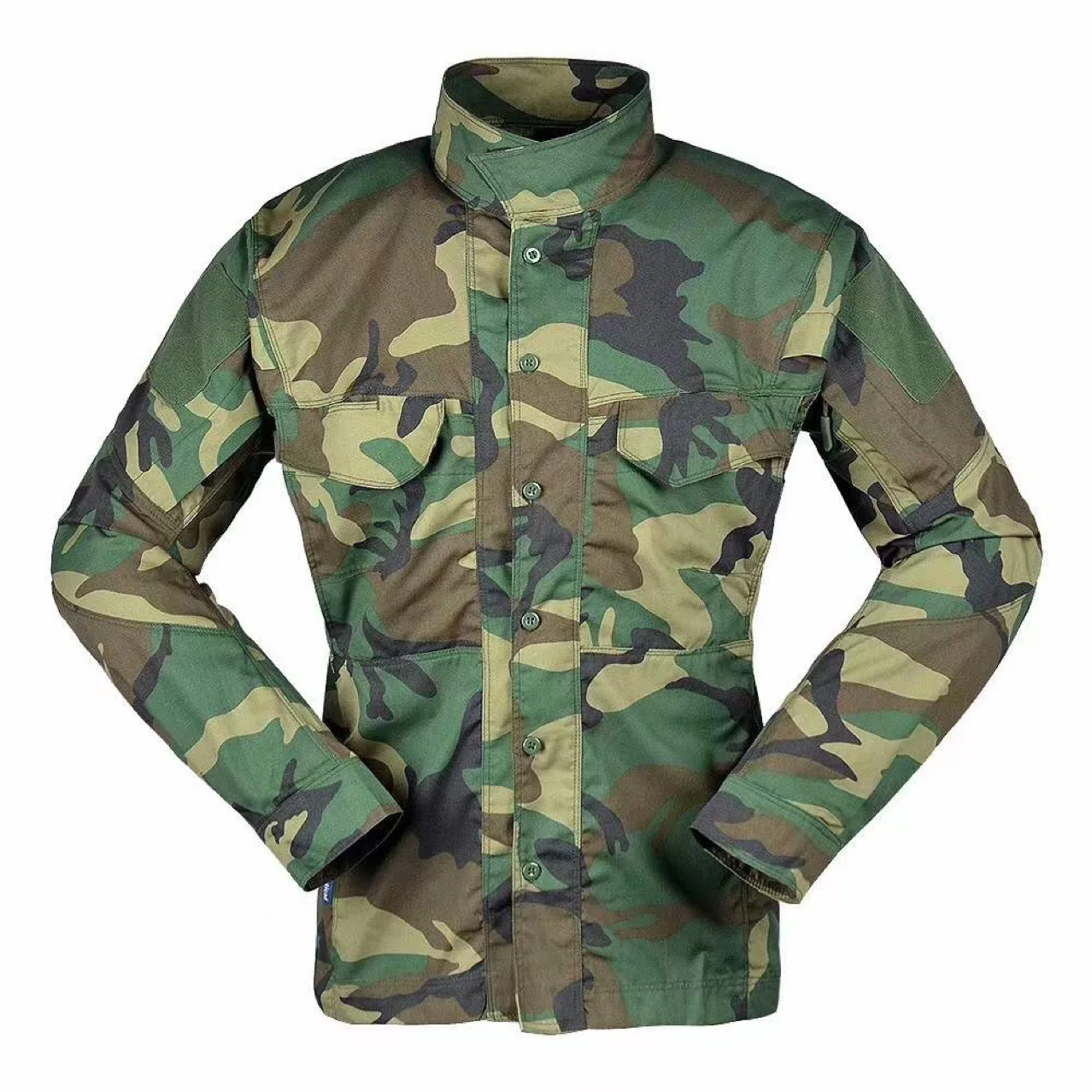 Outdoor Digital Woodland Camouflage Waterproof Military Army Shirt Military Uniform