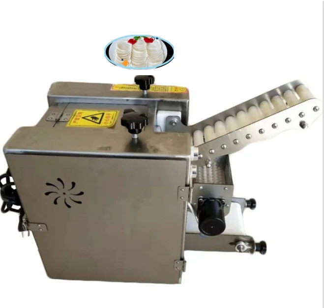 Automatic Dough Woton Skin Roti Chapati Dumpling Wrapper Making Machine