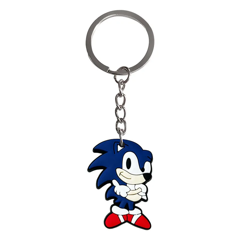 Custom Japan Cartoon Keyring Rubber Kawaii Key chain 3D PVC Keychain For Promotion Gifts
