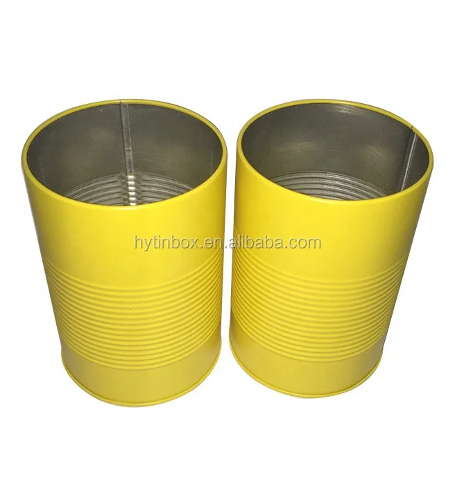 personalized round & oil drum & barrel shape metal tin pen holder with raised rings