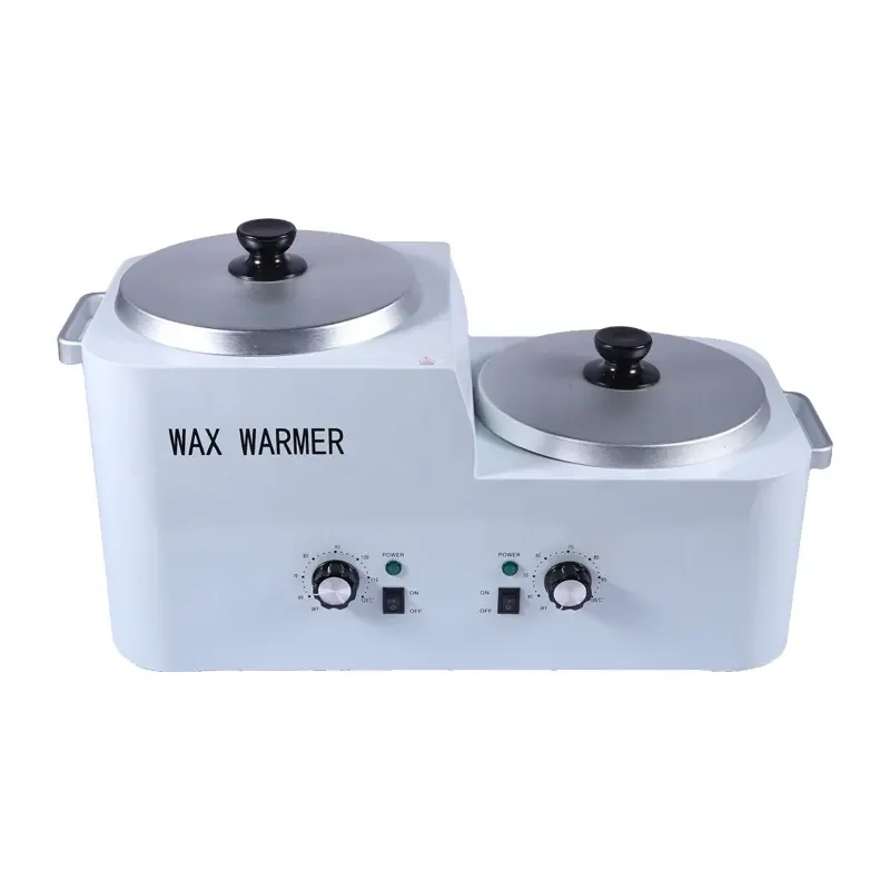 New Double Pot Electric Depilatory  Wax Heater Waxing Machine Best Paraffin Heater Melt Warmer Wax Warmer