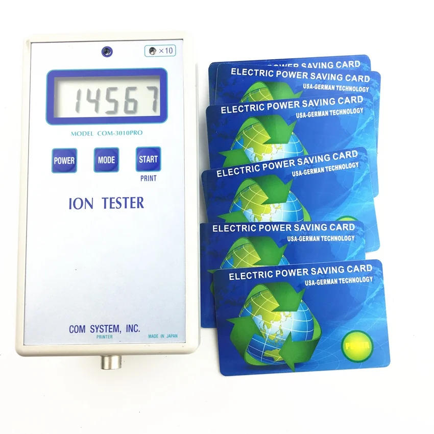 Hoonni Negative ion Energy Saver Card Saving Electric Power Manual Instruction Terahertz Card Quantum Bio Energy Card OEM
