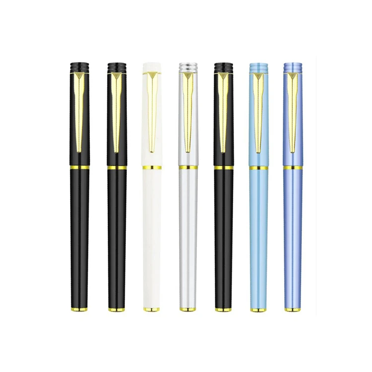 2022 custom logo stylus aluminium  metal pens with custom logo promotional for business  high quality