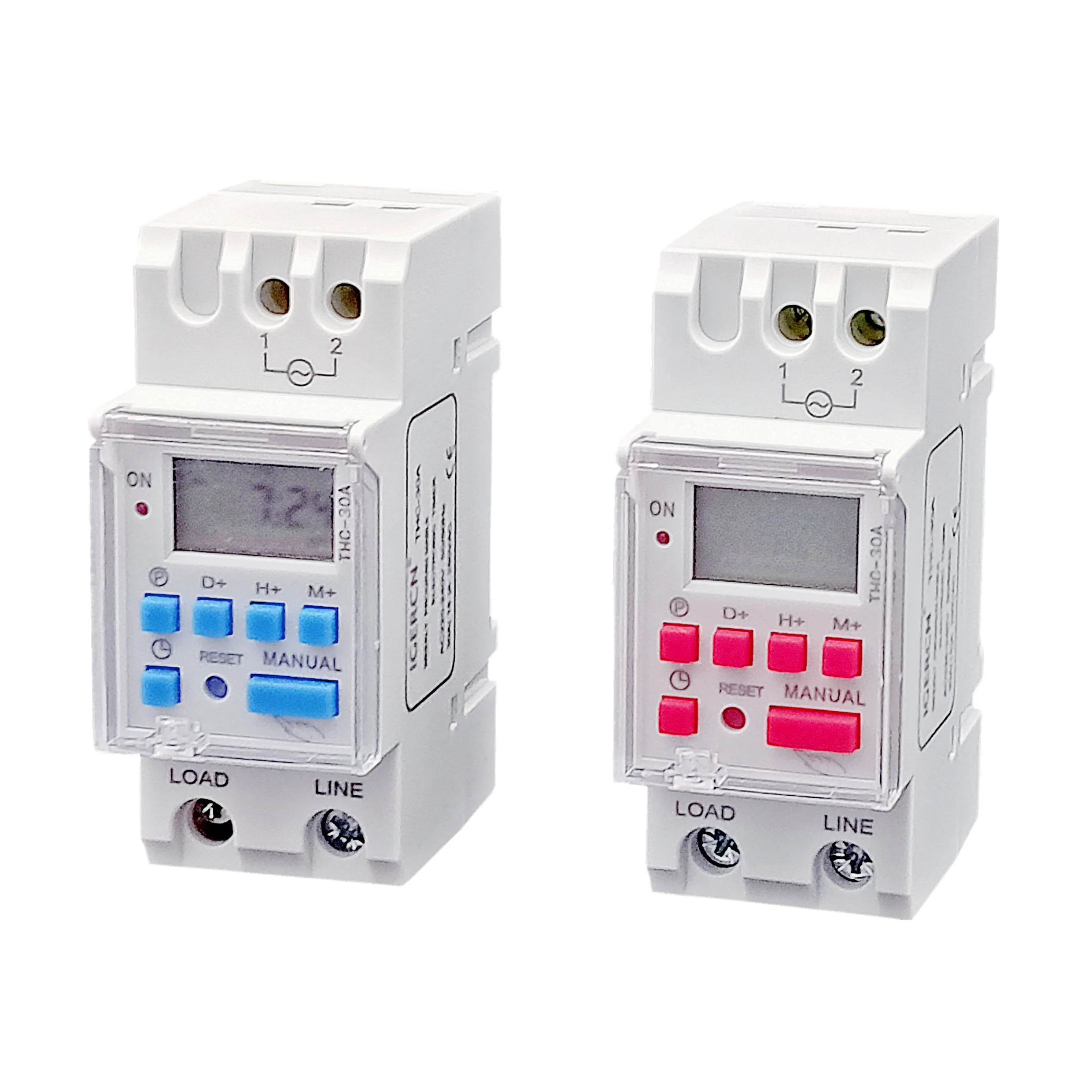 THC-30A 24VDC 30amp программируемый таймер цифровой таймер дхц AHC управления авто задать Еженедельный Повтор на каждый день с ЖК-дисплеем