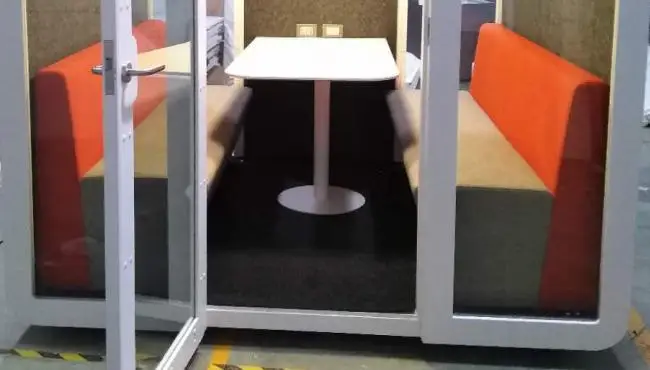 Soundproof Office Meeting Pods Modular Soundproof Booth  Silence Office Pods