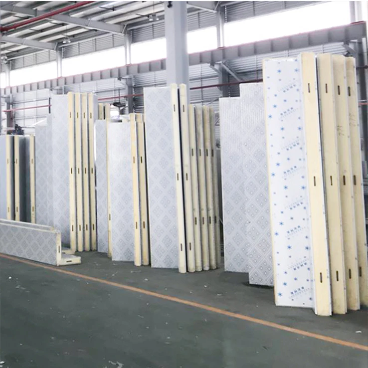 Best price for 100MM refrigerator insulation pu sandwich panel for China cold storage