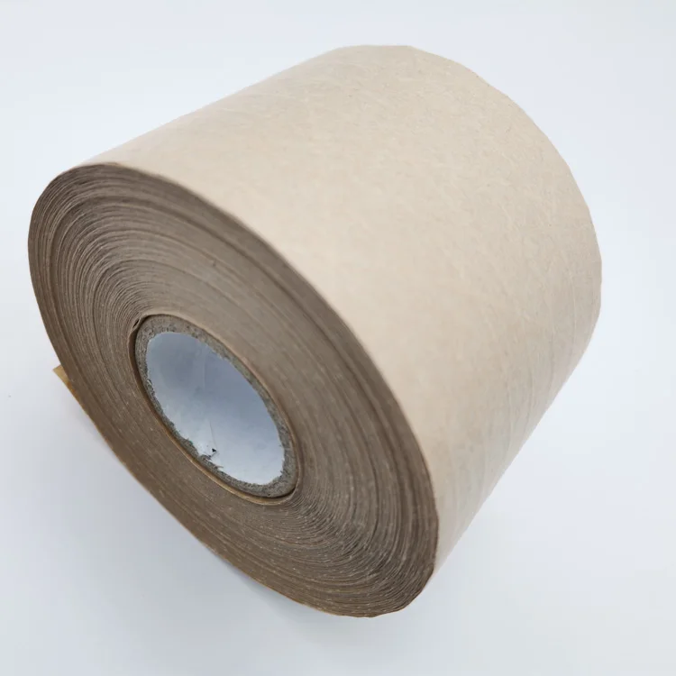 Reinforced Water-Activated Brown Kraft Paper Tape Carton Sealing