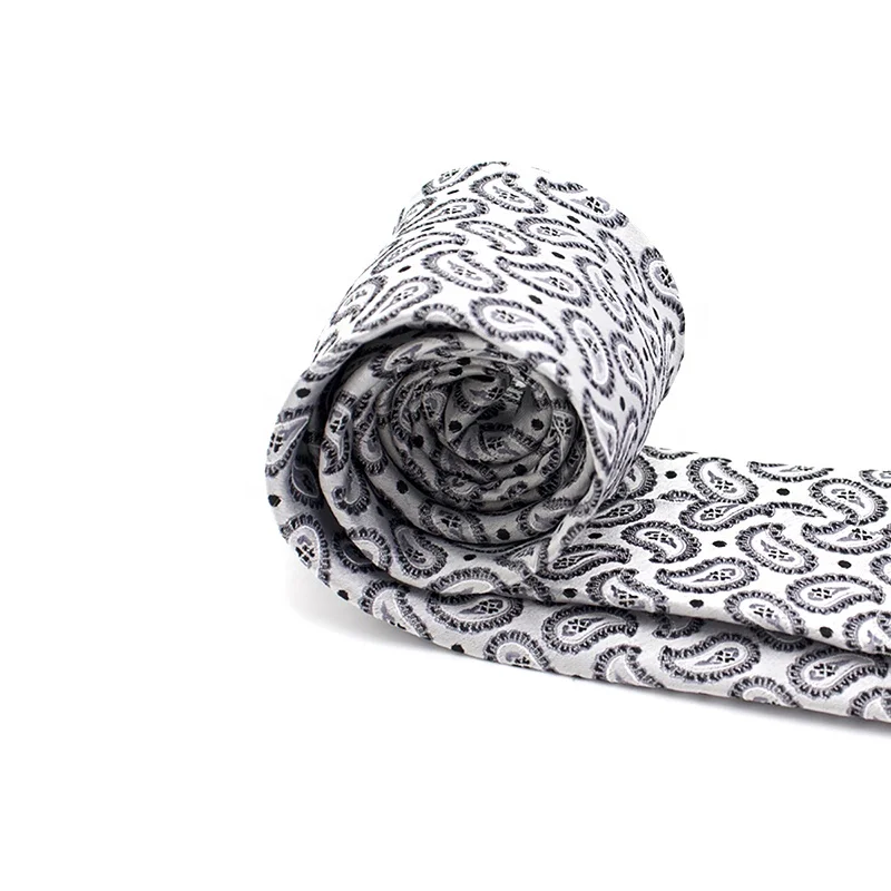 Жаккардовый мужской галстук с узором 8 5