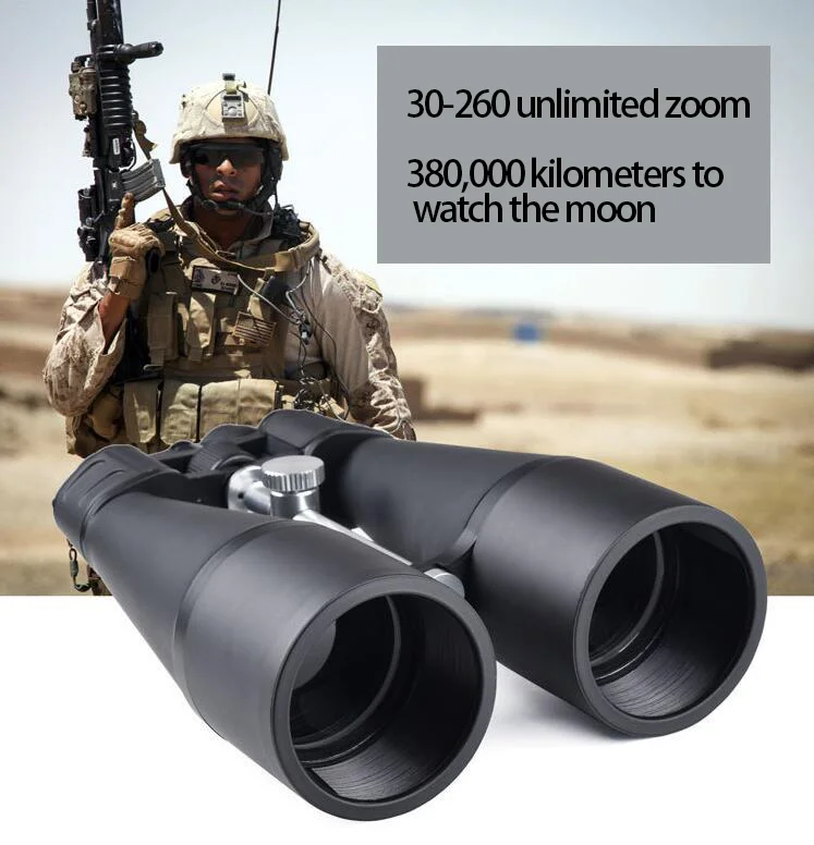 Outdoor Big Zoom 30-260*160 Infrared Night Vision Binoculars Telescope High Magnification HD Astronomical Long Range Hunting