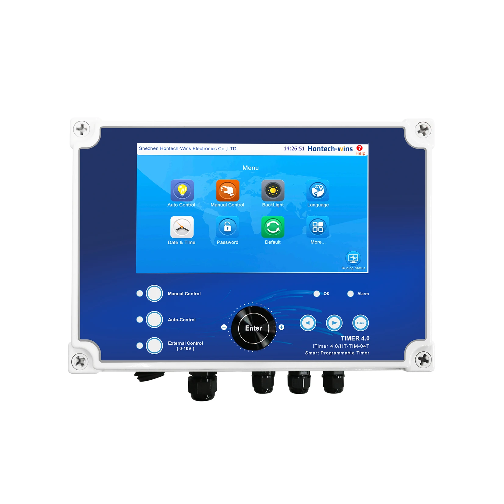 Poultry LED Light Timer 0-10V  Controller Control Panel Dimmable Trailing Edge Phase Control