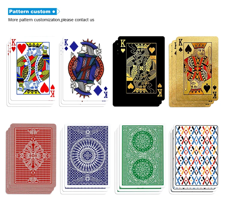 Customized Size Multi Color Edges Core Paper Interactive Playing Cards Game For Party Table Game