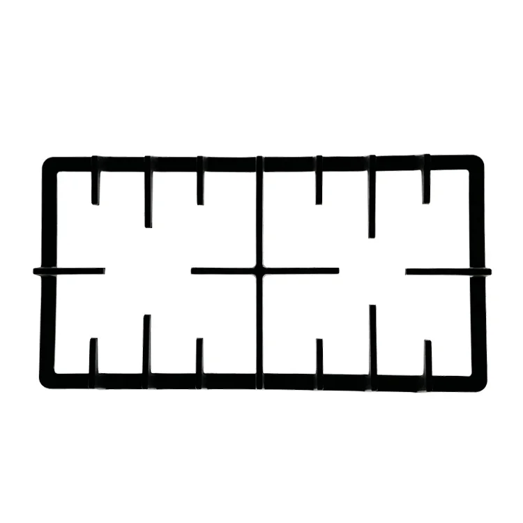 Wholesale custom gas stove accessories cast iron rectangular stove rack