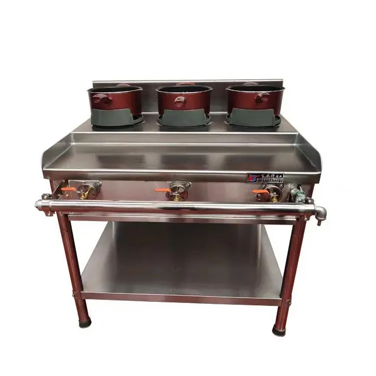 Lyroe прочное ресторанное оборудование 3 /4/5/6 коммерческие газовые плиты Malatang LPG