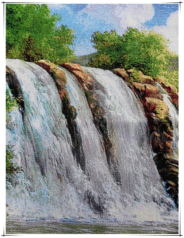 100*100cm Chinese modern 100%Polyester high quality beautiful famous paintings of the sea