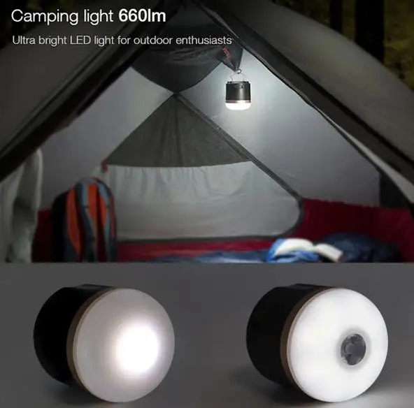 Greenbar 7200mAh Rechargeable Led Camping Light Portable outdoor Lantern Camping Lamp With SOS Signal