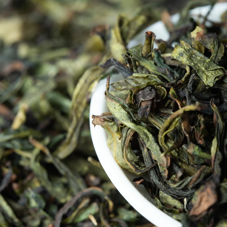 Certified High Quality Oolong Green Tea Leaves Loose Organic Slimming Health Tea Customizable Private Label Box Bag Packaging