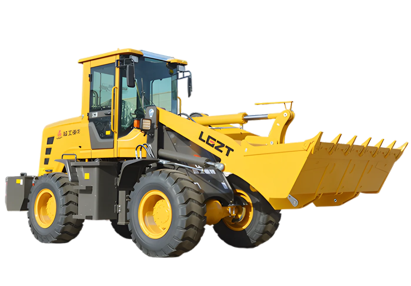 Outstanding Quality LGZT LG933 Electric Mini Wheel Backhoe Front End Excavator Loader