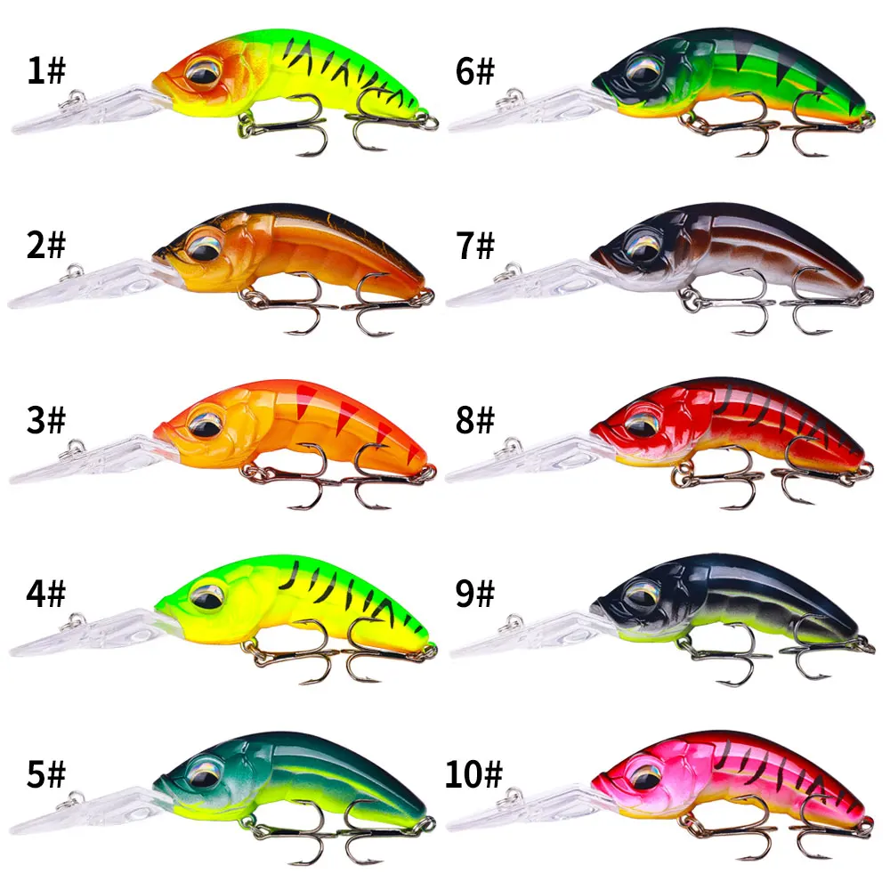 4.05 Inch Minnow Lure Bait 10.3CM Minnow Fishing Tackles 12G  0.42oz Hard Plastic Minnow Bait Saltwater Pesca Isca
