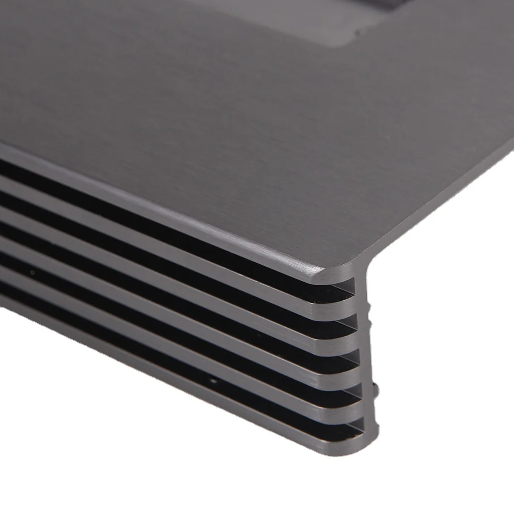 Custom extrusion aluminium enclosure with cnc machining