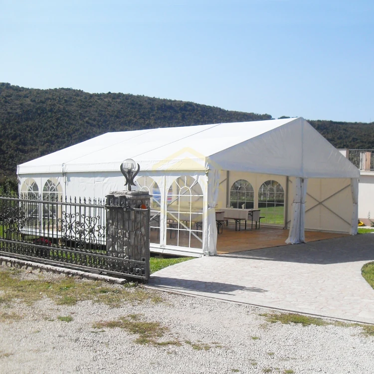 Customized Outdoor White Wedding Party Tent Event Marquee Church Tenda for 100 - 500 People