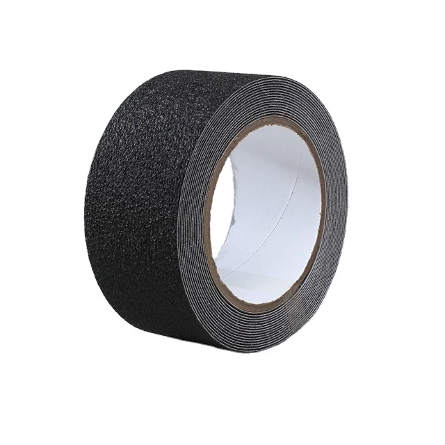 yiwu factory oem branded non skip tape for steps toilet safety walk anti slip tape in sandy multi color water proof tape