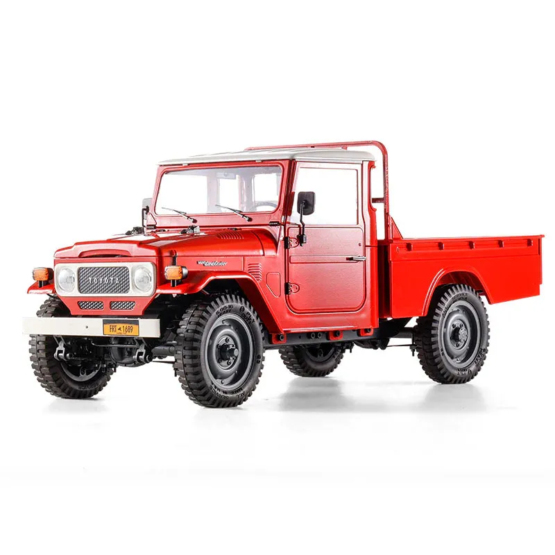 1/12th FMS FJ45 гусеничный Радиоуправляемый пикап 4WD RTR 2-скоростной винтажный автомобиль вездеход внедорожный грузовик с дистанционным управлением