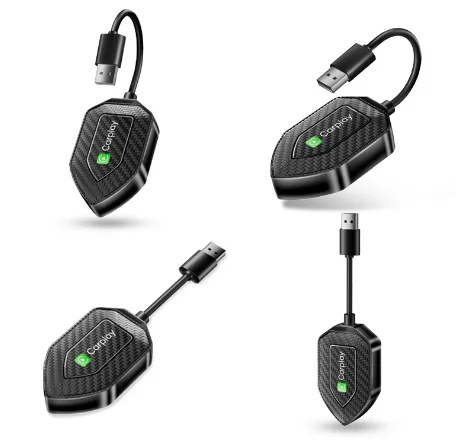 Hot selling wireless carplay ai box Android Auto car connectivity module Car carplay wireless adapter