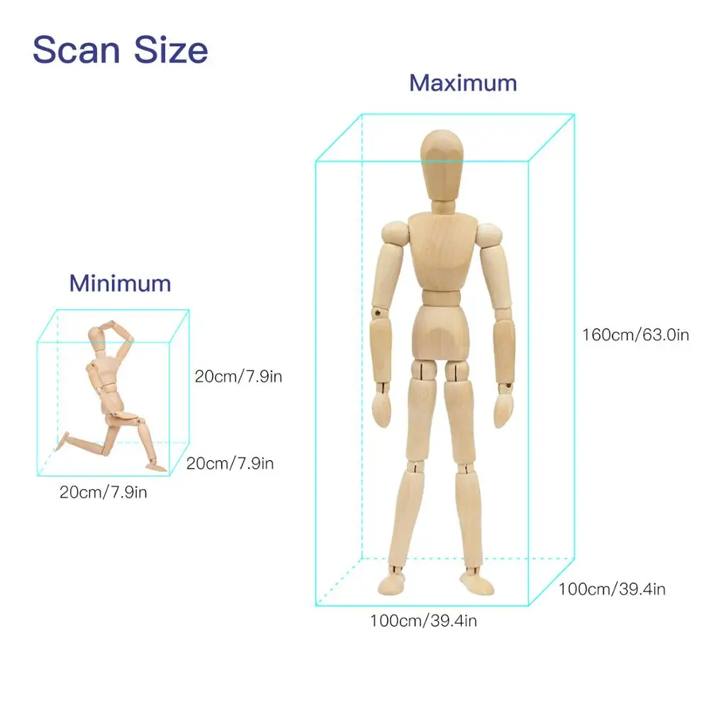 XYZ портативный 3d-сканер для печати версия 2 0 ручной