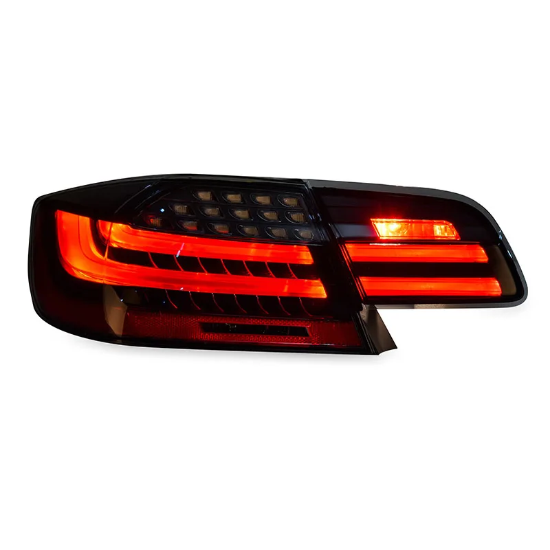 Muhuang Modified LED Taillights Car Tail Lamp Tail light For BMW E92 Smoke Color with Turning Signal Brake Light High Quality