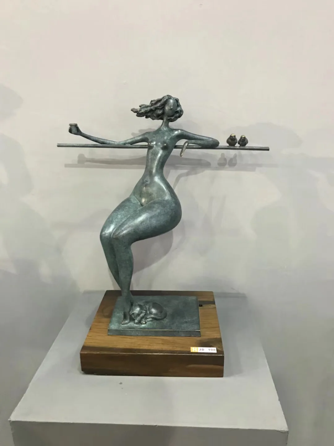 Outdoor Garden Life Size Bronze Beautiful Half Nude Woman Statue Brass Lady Sculpture