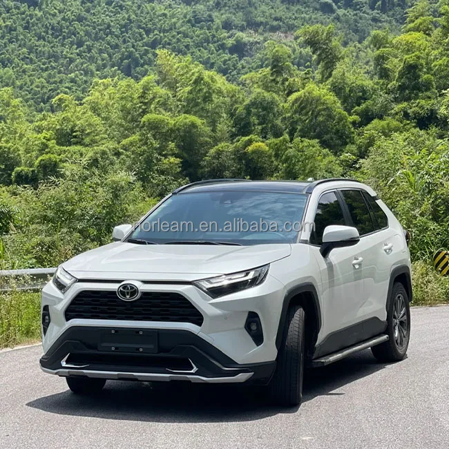 Toyota RAV4 бензиновый внедорожник 2024 для продажи б/у 5-местный автомобиль с кожаными сиденьями новый левое рулевое управление Гибридный 2023