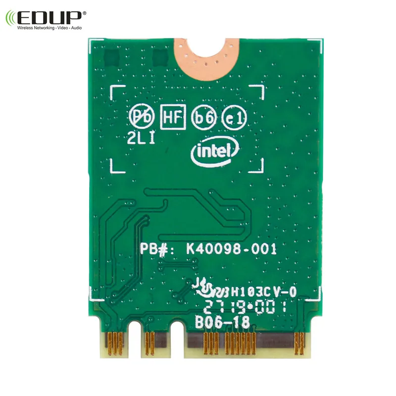  3000 Мбит/с Беспроводная Двухдиапазонная Wi-Fi 6 Intel AX200 NGFF сетевая карта с 2 4G/5G 802.11ac/ax