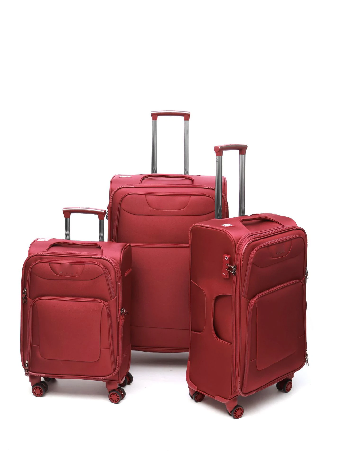 3pcs suitcase set Oxford cloth trolley case wholesale multi-function luggage trolley boarding travelling case factory wholesale