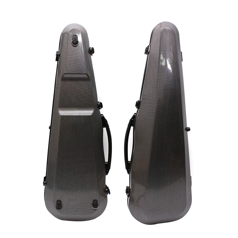 Хорошо спроектированный чехол для скрипки из 4/4 углеродного волокна черный корпус для скрипки выдерживает нагрузку 100 кг