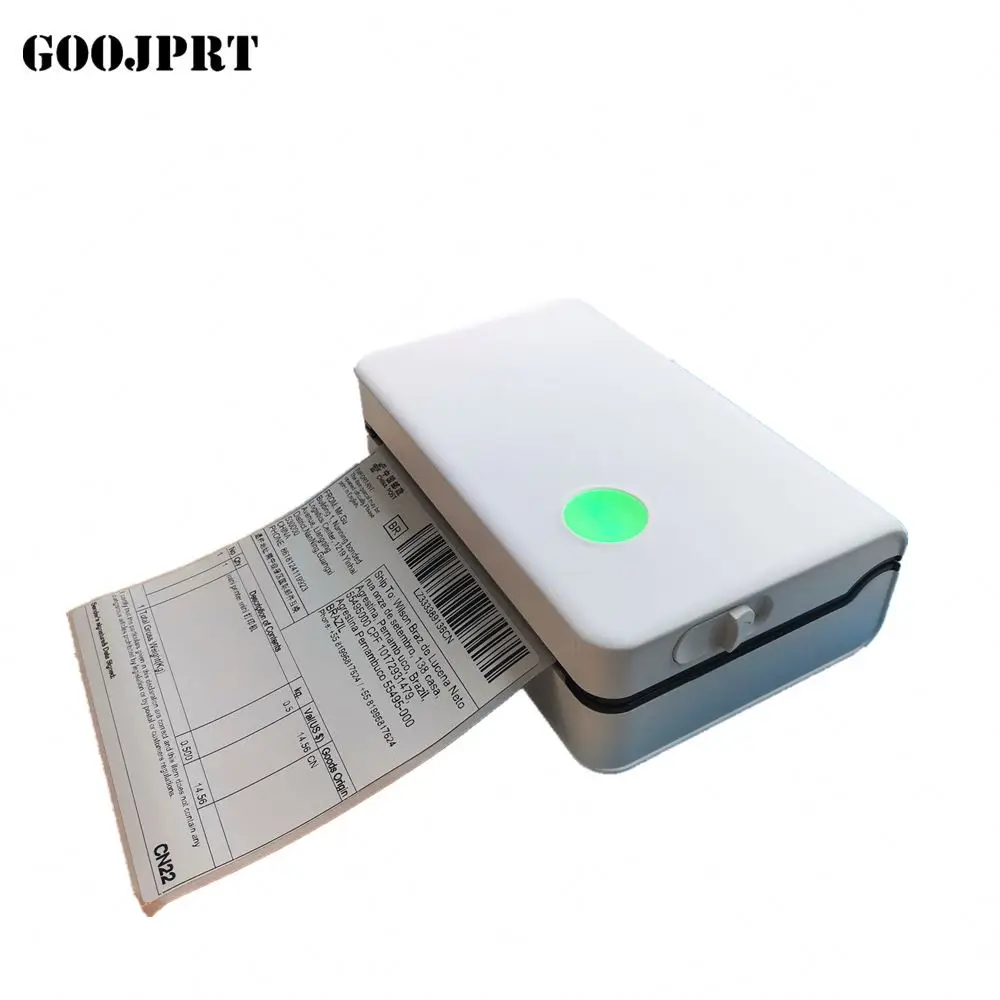 4 inch 110mm warehouse mini wifi thermal label Blue/tooth printer