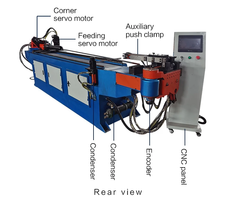 Фабрика горяч-продавая станок для гнутья труб XS-38CNC автоматичекая трубогибная подходит всех