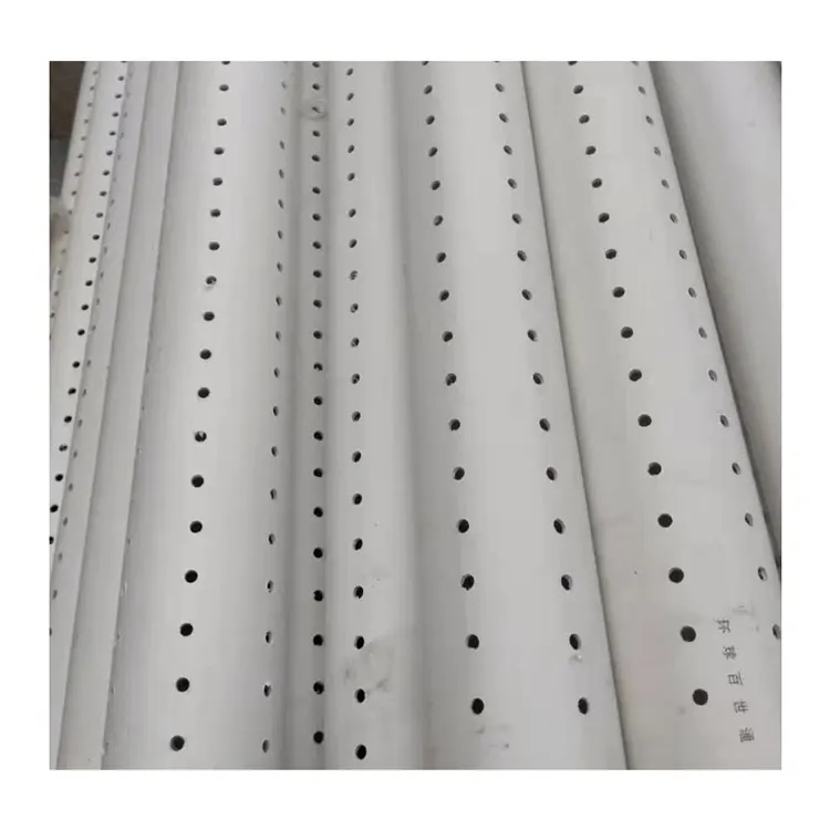 perforated pipe pvc 6 inch perforated pipe